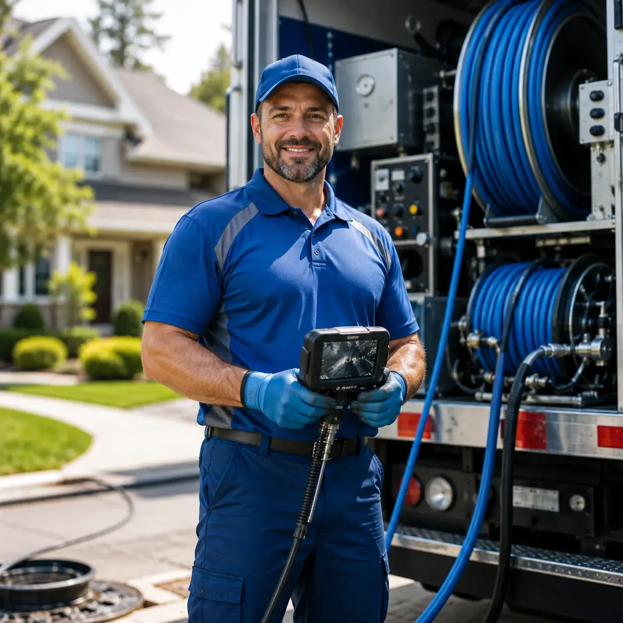 Local outdoor drain cleaning specialists in Rochester, IL